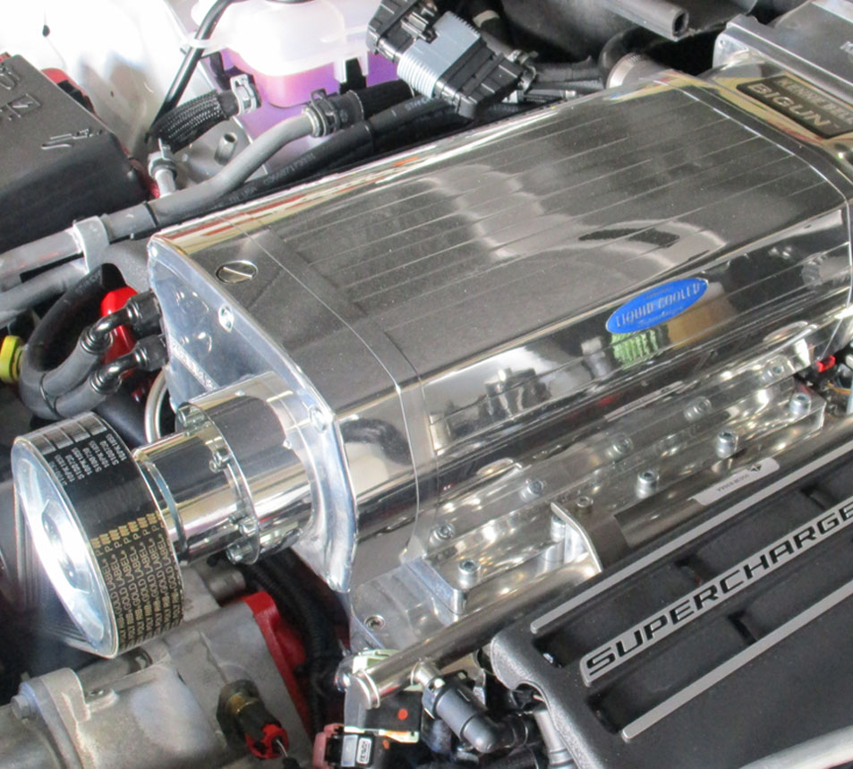 Kenne Bell supercharger installer